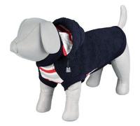 Trixie Gilet en laine bleu foncé avec patchs ASSISI - EN VENTE