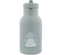 Trixie Gourde en acier inoxydable pour enfants - Mr. Shark - 350ml - Bleu - Anti-fuite