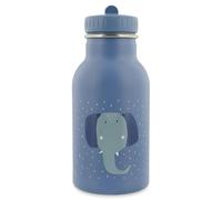 Trixie Gourde isotherme - Gourde pour enfants en acier inoxydable 350ml Mrs. Elephant bleu