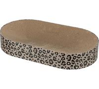 Trixie Griffoir Leo en Carton, 63 × 10 × 35 cm, Jouet griffoir avec Herbe à Chat - 48035