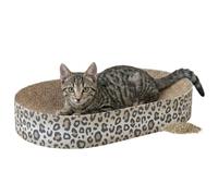 TRIXIE Griffoir Leo en carton pour chat - Beige - 63 × 10 × 35 cm