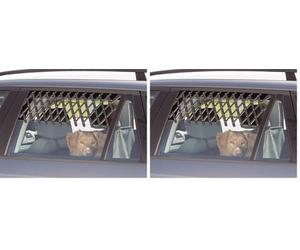 Trixie Grille d'Aération pour Voiture Noir (Lot de 2)