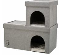 TRIXIE Grotte Douillette pour Chat Kimy Soft Edition - 76 × 72 × 37 cm