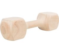 Trixie Haltère Bois de Traction Carrée 400 g