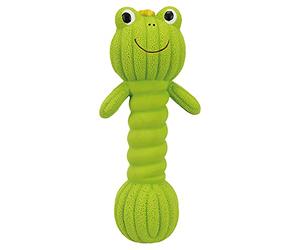 TRIXIE Haltère Grenouille, Latex, 18 cm, Vert