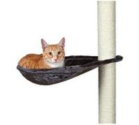 TRIXIE Hamac - Nid XL pour griffoir pour chat gris platinium peluche ø 40 cm