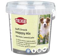 Trixie friandises pour Chien Soft Snack Happy Mix, 500 g - friandise savoureuse à la Viande, sans Sucre ajouté - idéal pour l'entraînement & à la Maison