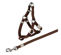 Trixie Harnais Chat avec Laisse Nylon 26-37 cm/10 mm 120 M Modèle Aléatoire