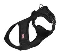 TRIXIE Harnais Comfort Soft Touring pour Chien - Noir - 33-50 cm/20 mm