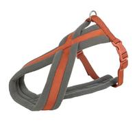 TRIXIE Harnais Confort Premium, S, 35-65 cm/20 mm, Rouille