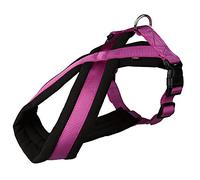 TRIXIE Harnais de randonnée Premium, M-L: 50-90 cm/25 mm, Fuchsia