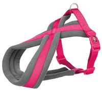 TRIXIE Harnais de randonnée Premium, S-M: 40-70 cm/20 mm, Fuchsia