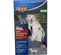 TRIXIE - Harnais de sécurité pour chien en voiture, noir - M