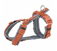 Trixie Harnais de trekking de qualité supérieure pour chien, marron rouille/gris graphite