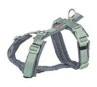 Trixie Harnais de trekking de qualité supérieure pour chien, vert sauge/gris graphite