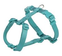 TRIXIE Harnais en H Premium, M-L: 52-75 cm/20 mm, Aqua