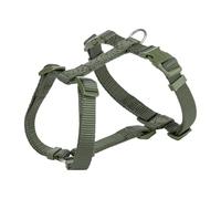 TRIXIE Harnais en H Premium, M-L: 52-75 cm/20 mm, Vert Olive