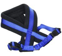 Trixie Harnais Premium Touring S-M – 40–70 cm, 20 mm, rembourré polaire, réglable, bleu royal
