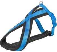 Trixie Harnais pour chien Premium 20421 L/XL 70-100 cm 25 mm Bleu