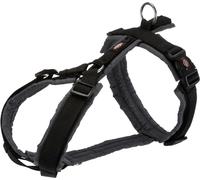 TRIXIE Harnais Premium Trekking M : 53-64 cm/20 mm, noir/graphite