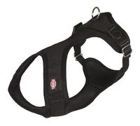 TRIXIE Harnais soft S : 33 à 50cm - Noir - Pour chien