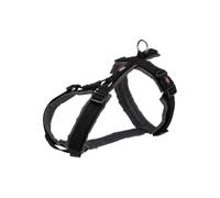 TRIXIE - Harnais Trekking pour Chien. Taille S. Couleur : Noir/Gris Graphite