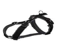 TRIXIE Harnais Trekking Premium, L: 70-85 cm/25 mm, noir/graphite