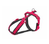 TRIXIE Harnais Trekking Premium, M-L: 62-74 cm/25 mm, fuchsia/graphite