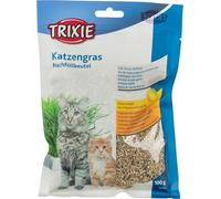 Trixie Herbe à Chat - Graines à cultiver soi-même - Particulièrement Douce et Riche en vitamines - Idéale pour Les Chatons - 100 g - 4233