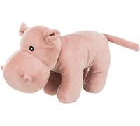 TRIXIE Hippopotame Peluche Jouet pour Chien en Tissu Doux - Peluche Adorable & Robuste pour Petits & Grands Chiens Qui Aiment Jouer & se câliner au Quotidien