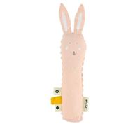 Trixie - Hochet allongé jouet d'éveil pour bébé à partir de 3 mois - Mrs. Rabbit (Lapin)