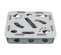Trixie Hole'n'Roll Box Jouet pour Chat avec Balle Amovible 30 x 30 x 7,5 cm