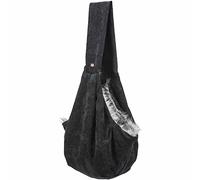 Sac en bandoulière pour animaux de compagnie Trixie Soft Noir Gris Polyester