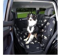 TRIXIE Housse de siège auto moitié Noir et beige 441853