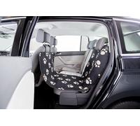 Trixie Housse de siège de voiture 0,65 x 1,45 m Noir/Beige