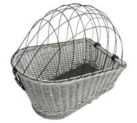 TRIXIE Panier vélo pour porte-bagages 35 × 49 × 55 cm gris