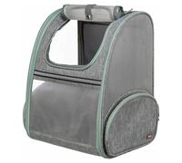 Trixie Hunde-Rucksack Chloe Gris Clair 39x43x27 CM, Système Journalier, 8 KG Max