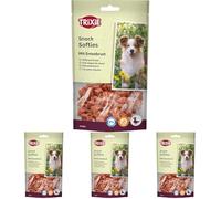 TRIXIE Hundeleckerli 31869 Canard pour Chien Softies 100 g - Friandises de qualité supérieure pour Chiens sans Gluten - sans céréales ni Sucre, récompense savoureuse pour l'entraînement et la Maison