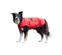 TRIXIE Imperméable Vimy pour Chiens Rouge M - Tour de Poitrine : 44-63 cm - avec éléments réfléchissants pour Une Meilleure visibilité dans l'obscurité - Confortable et réglable - 680224