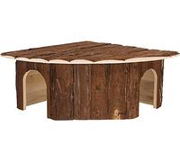 TRIXIE Jesper 62044 Abri d'angle 2 Sorties en Bois d'écorce 1328,9 g