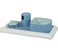 TRIXIE Poker Box Vario 1 - Jouet Intelligent - Jeu de stratégie Niveau 2 - avec éléments rabattables et pédales - Antidérapant et Lavable au Lave-Vaisselle - Plastique - 32 × 17 cm - 32031