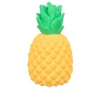 TRIXIE Jouet en Latex Ananas pour Chien avec Voix - Souple - Jaune