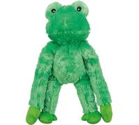 TRIXIE Jouet en peluche grenouille pour chien - Tissu doux et durable avec couineur caché, jouet attrayant pour chiens, parfait pour les câlins, les jeux interactifs et la stimulation mentale, design