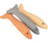 TRIXIE-Jouet pour chat en tissu coloris multicolore poisson avec catnip Trixie - 20 cm