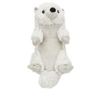 Trixie Jouet Pour Chien Be Eco Loutre 30Cm Blanc Peluche Durable Avec Son