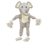 Trixie Jouet pour Chien Eléphant Gris Clair 42 CM Peluche pour Chiots Et Chiens