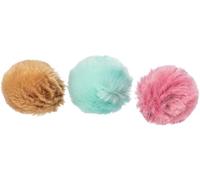 TRIXIE Jouets pour chats Balle en peluche avec herbe à chat - grelot - ø 3 cm - diverses couleurs - choix aléatoire - 4123