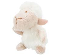 TRIXIE Jouets pour chats Mouton - Pour câliner et jouer - Herbe à chat - Peluche - blanc/beige - 10 cm - 45767