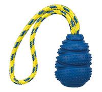 TRIXIE Jumper sur corde pour chien en caoutchouc - Citron vert - 9/30 cm