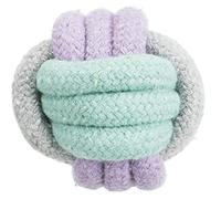 TRIXIE Junior Balle à nœuds Jouet Robuste pour Chiots - ø 6 cm
